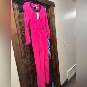The Clothing Company Fuchsia Embellished Dress